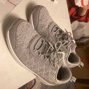 OrthoFeet Lava stretch knit - grey Size 10 2E wide